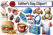 Father's Day Clipart, an Illustration by Design Market (Thumbnail 1 of 3)