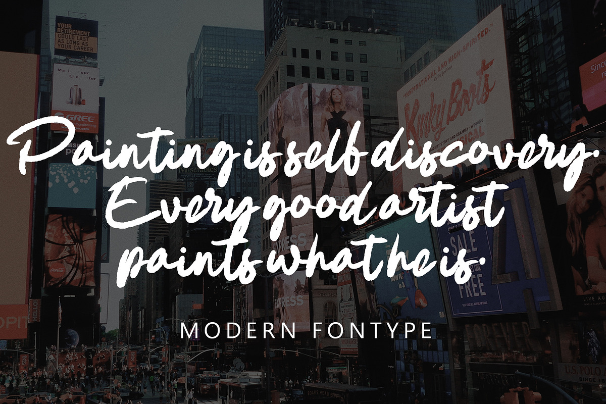 Gauthier, a Handwritten Font by HaKi Studio (Photo 4 of 5)