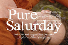 Pure Saturday - Font Duo