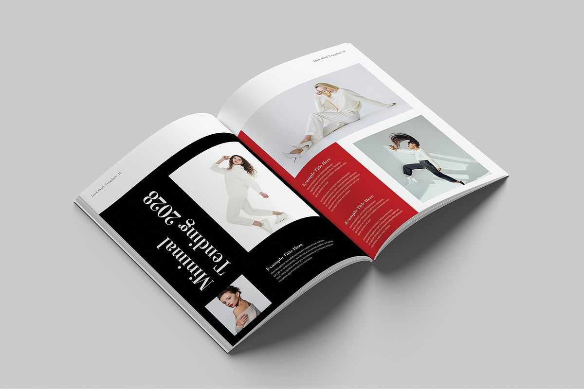 Fashion Look Book Design Layout, a Magazine Template by Cleffon_Graphic_Studio (Photo 5 of 9)
