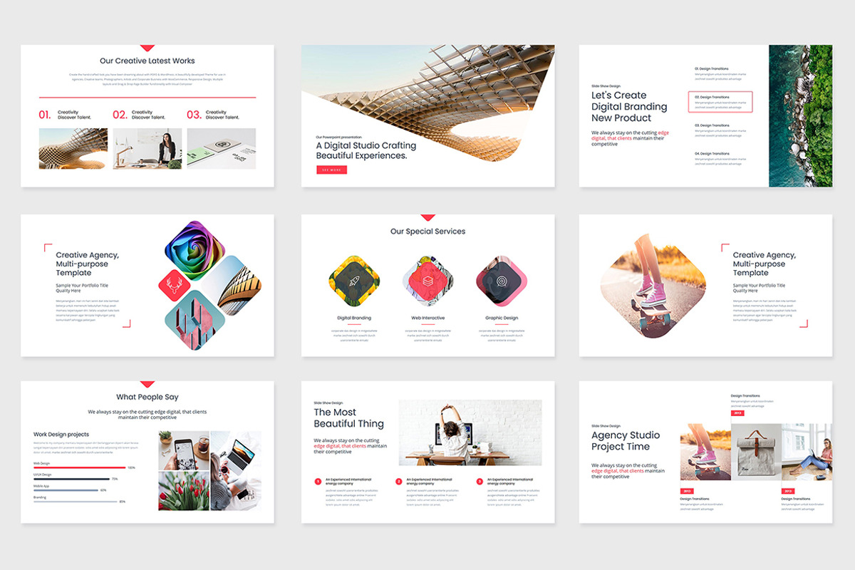 Union Presentation Template Design, a Presentation Template by Rocketstill (Photo 3 of 9)