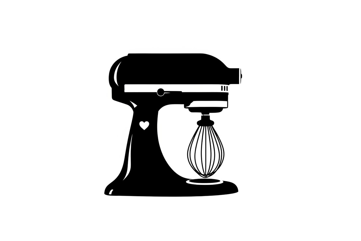 Kitchen Stand Mixer Silhouette Bundl, an Illustration by Gaye Art (Photo 15 of 31)