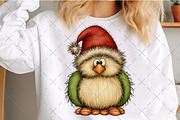 Santa Hat Bird PNG, an Illustration by Craft Nest (Thumbnail 3 of 6)