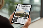 Vintage Newspaper Template, a Magazine Template by ZoloDesignHub (Thumbnail 5 of 8)