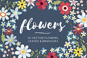Flower Illustrations, an Illustration by Little Bean (Thumbnail 1 of 5)