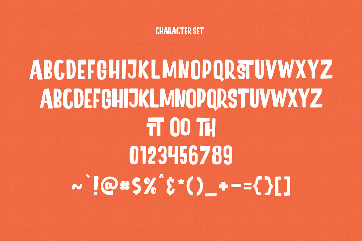 Malohallo Display Font, a Sans Serif Font by Maulana Creative (Photo 7 of 8)