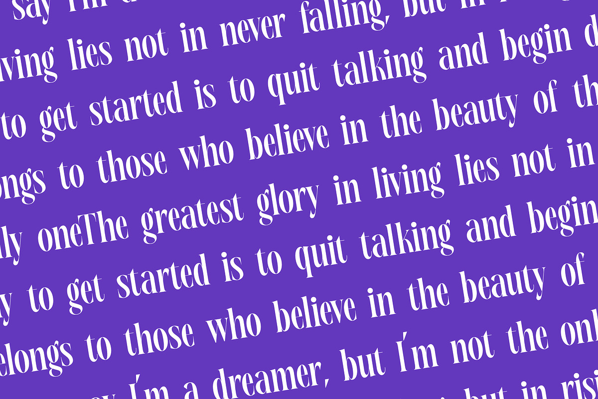Magrefin Modern Display Font, a Serif Font by Letterena Studios (Photo 10 of 15)