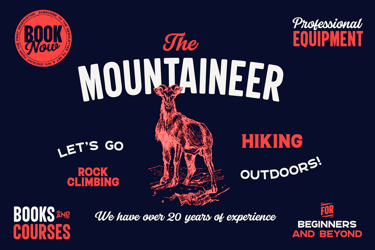 Explorer 21 Fonts Collection preview 8