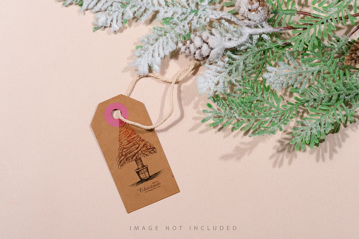Christmas Card Mockup set 2, a Packaging Mockup by YuMyart (Photo 2 of 5)