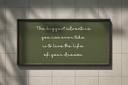 Sectro Minimalist Script, a Script Font by Artiveko (Thumbnail 4 of 8)