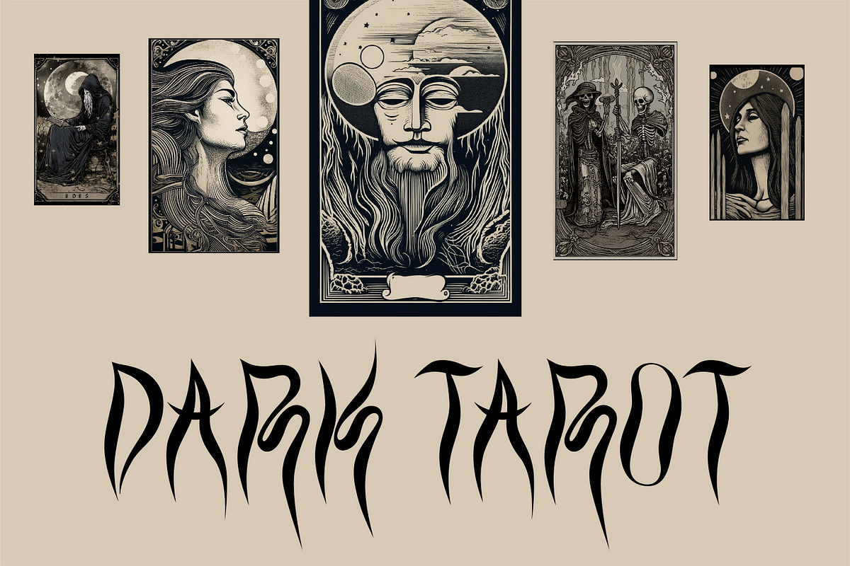 Arcane - Witchcore Mystical Font, a Blackletter Font by Struvictory.art (Photo 2 of 9)