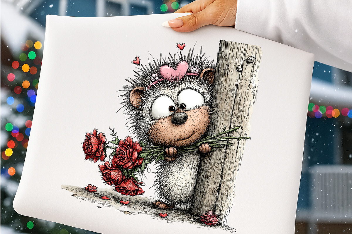 Whimsical Valentine Boy Clipart, an Illustration by SinaCreation (Photo 10 of 11)