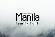 Manila, a Sans Serif Font by Sulthan Studio