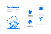 Cybersecurity Icons Set, an Outline Icon by Brickclay (Thumbnail 4 of 7)