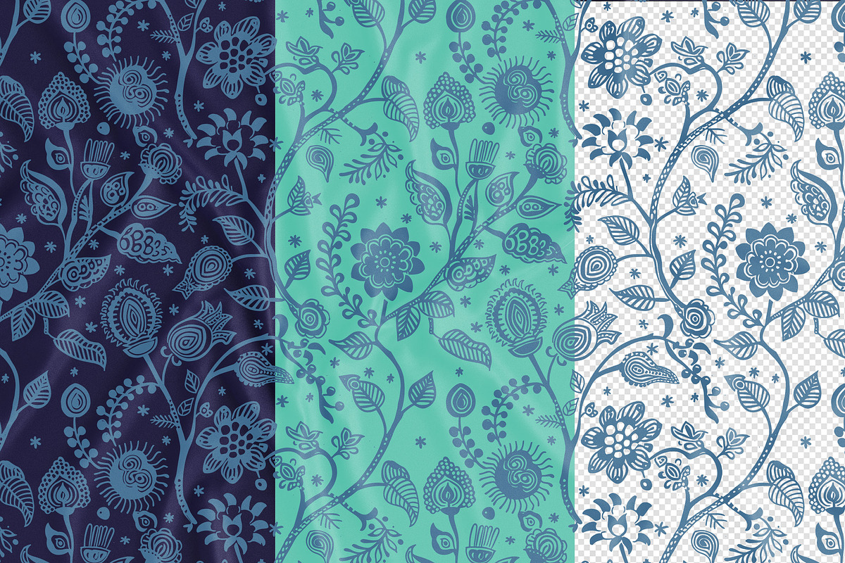 Indian Ornament Art Ethnic Pattern, a Pattern Graphic by Olya Creative (Photo 16 of 29)