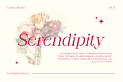 CS Flora Drawn, a Serif Font by Craft Supply Co. (Thumbnail 4 of 8)