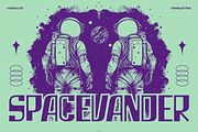 Vakulta - Retro Futurism Font, a Sans Serif Font by twinstd (Thumbnail 5 of 9)