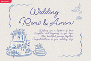 Rhea Line Script, a Script Font by JNJ Studio (Thumbnail 6 of 8)