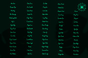 James Theodore - Script style font, a Script Font by mahstudios (Thumbnail 2 of 8)
