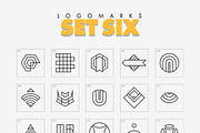 Minimal Geometric Logo Marks, a Branding & Logo Template by Warna Works (Thumbnail 9 of 10)