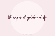 Senja Jingga – Script, a Script Font by Gookkis Studio (Thumbnail 2 of 12)