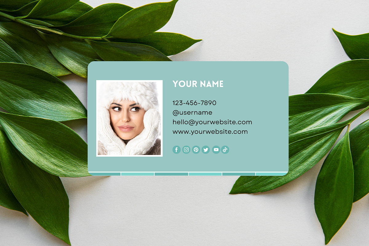 Business Card Template - 2 sides, a Business Card Template by SunshineStudioBoutique (Photo 6 of 9)