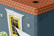 Playhouse Mockup Set, a Household Mockup by creatsy5 (Thumbnail 6 of 7)