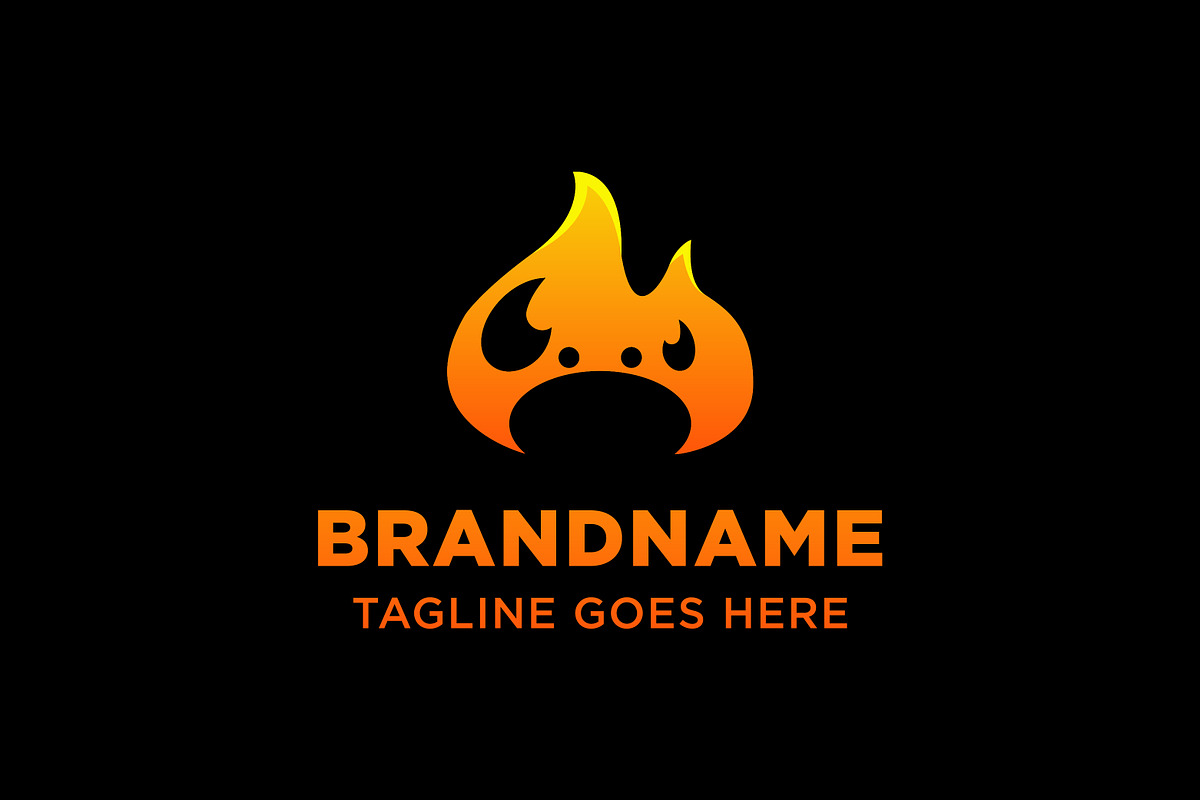 Fire Crab Simple Modern Logo, a Branding & Logo Template by Pray Art Design Studio (Photo 1 of 2)