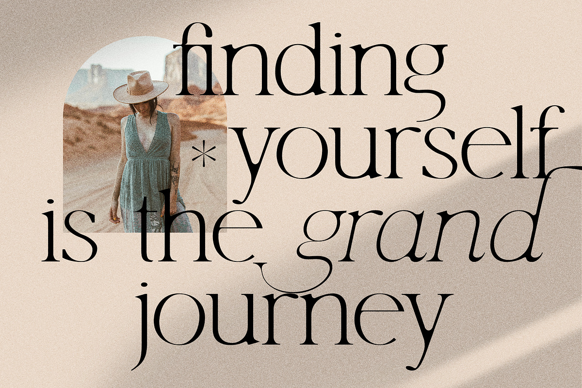 Lucky Feelings - Serif Font Family, a Serif Font by SilverStag Type Foundry (Photo 7 of 12)