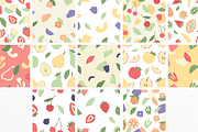 Fruits and Flowers Seamless Patterns, a Pattern Graphic by Ollyta May (Thumbnail 7 of 9)