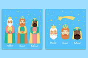 Three Kings Designs Christmas Set, an Illustration by Stockaholic (Thumbnail 4 of 8)