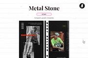 Metal stone social media graphic, a Social Media Template by Chanut is industries (Thumbnail 5 of 11)