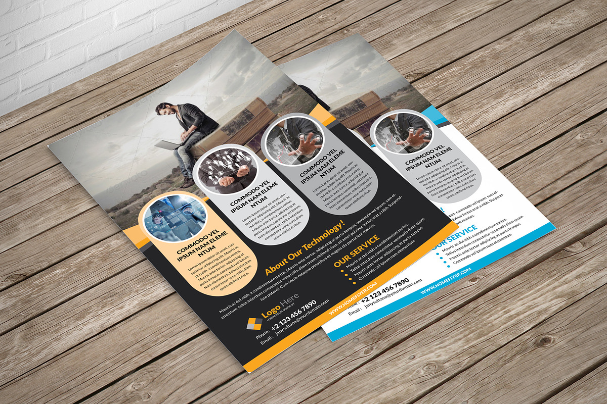 Product Promotion Flyer Template, a Flyer Template by JanySultana (Photo 2 of 6)