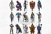 Arcade Gaming Character Cliparts, a Person Illustration by ThatsDesignArt (Thumbnail 5 of 10)
