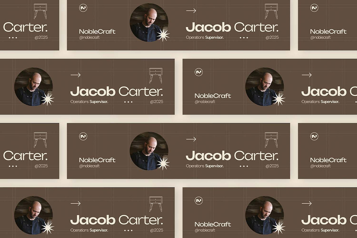 Noblecraft Furniture Linkedin Banner, a Social Media Template by VUNIRA (Photo 2 of 3)