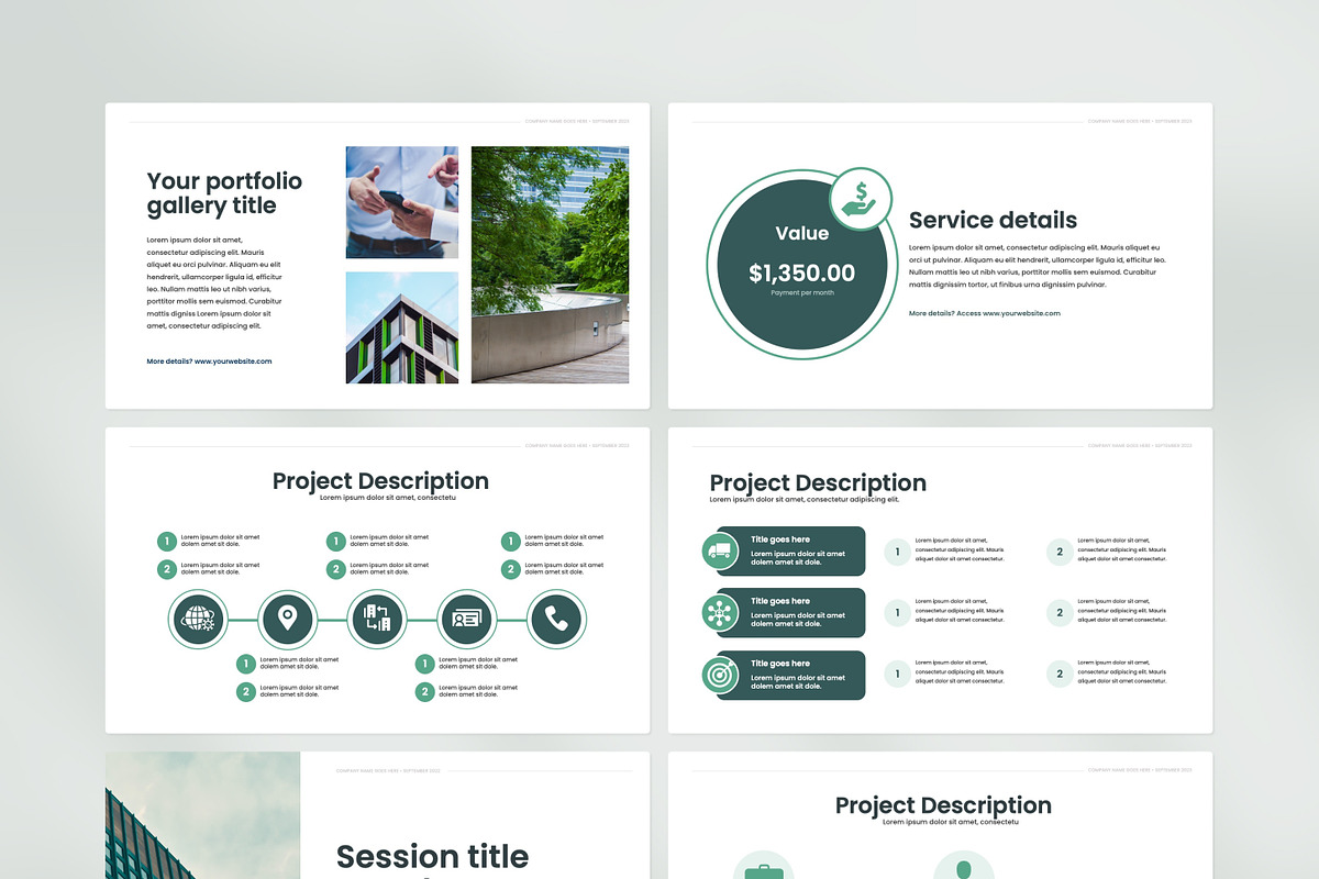 Presentation Templates for Business, a Presentation Template by Modo Design Studio (Photo 6 of 10)