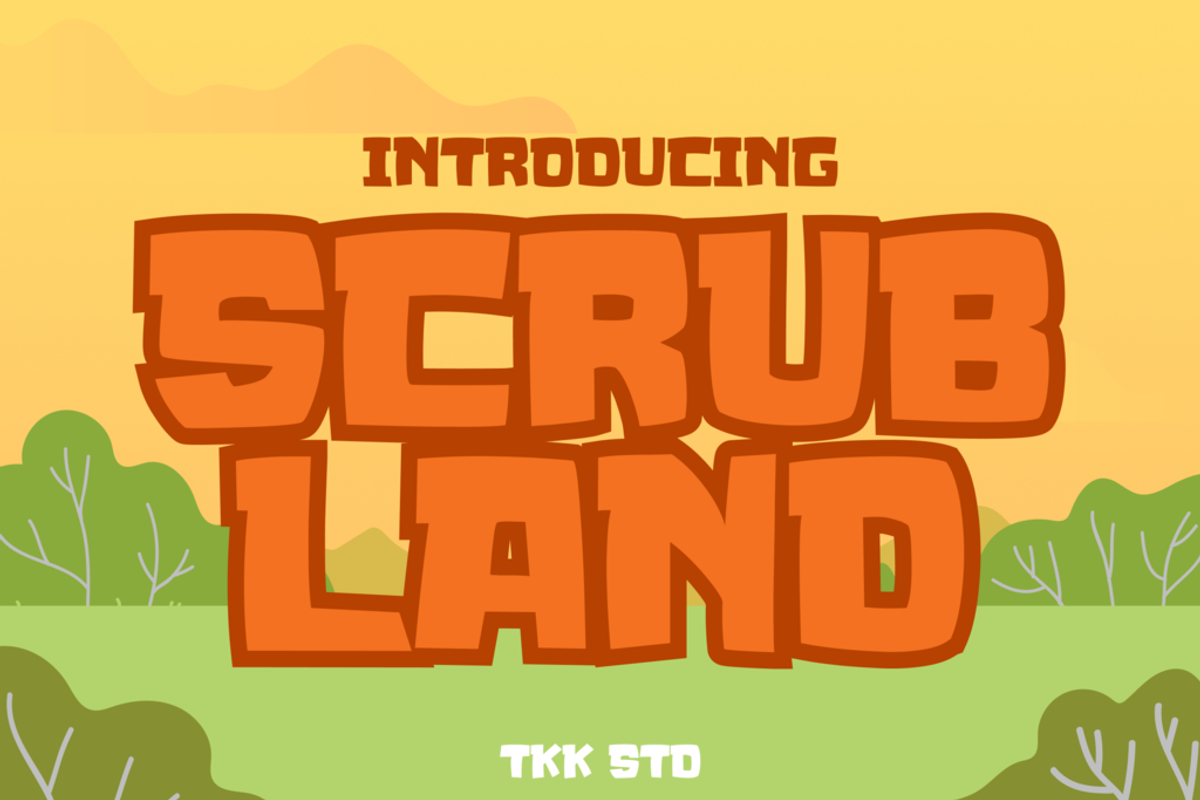 SCRUBLAND - Gaming Font, a Serif Font by tokokoo (Photo 12 of 12)