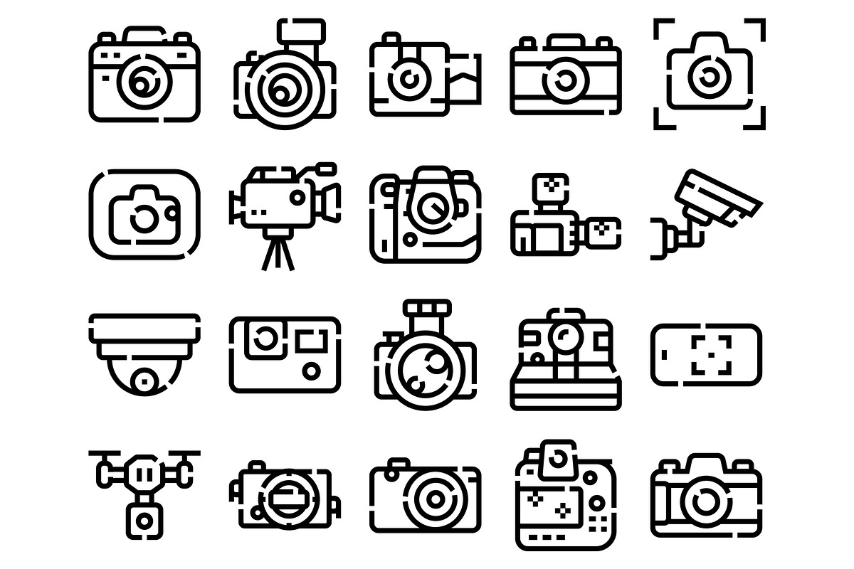 Various camera types and recording, an Object Graphic by pikepicture (Photo 2 of 3)
