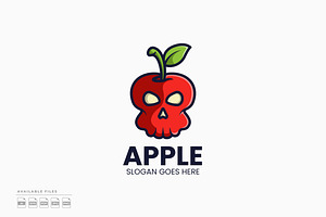 Apple Skull Logo, a Branding & Logo Template by Zeer Graphic
