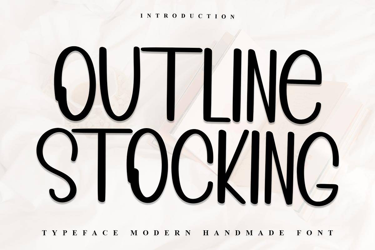 Outline Stocking, a Serif Font by FreshTypeINK (Photo 1 of 7)