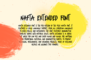 Nafta Extended Marker Font, a Script Font by Bolderaja1 Studio (Thumbnail 2 of 12)