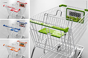 Metal Shopping Cart Branding Mockup, a Product Mockup by INCDesign (Thumbnail 3 of 19)