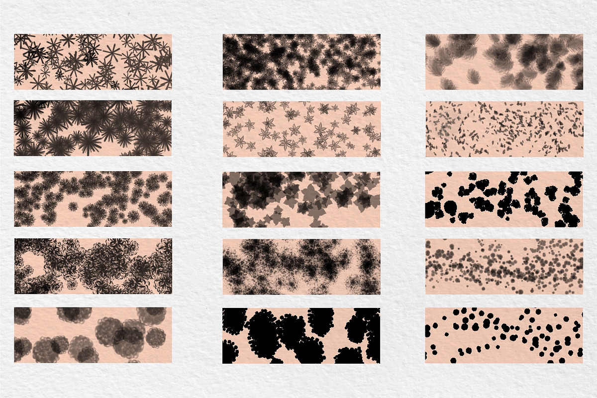 Floral Scene Builder Brushes, a Brush Add-On by HabitusDesigns (Photo 10 of 11)