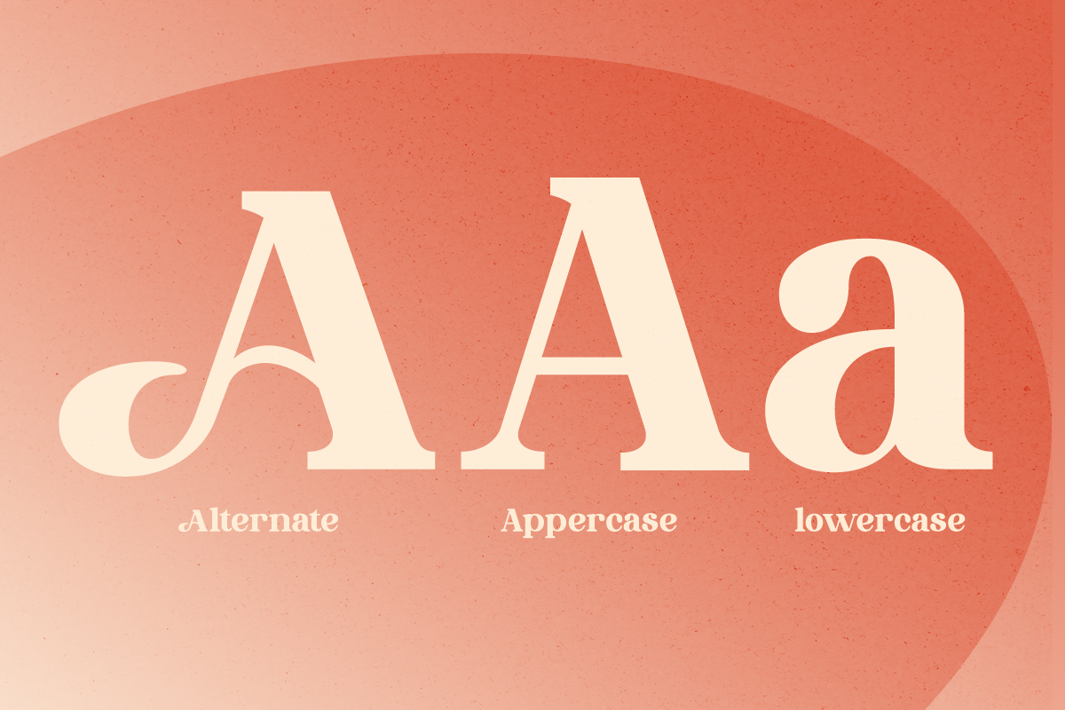 Peaching Regular Serif Font, a Serif Font by Rasio Studio (Photo 6 of 9)
