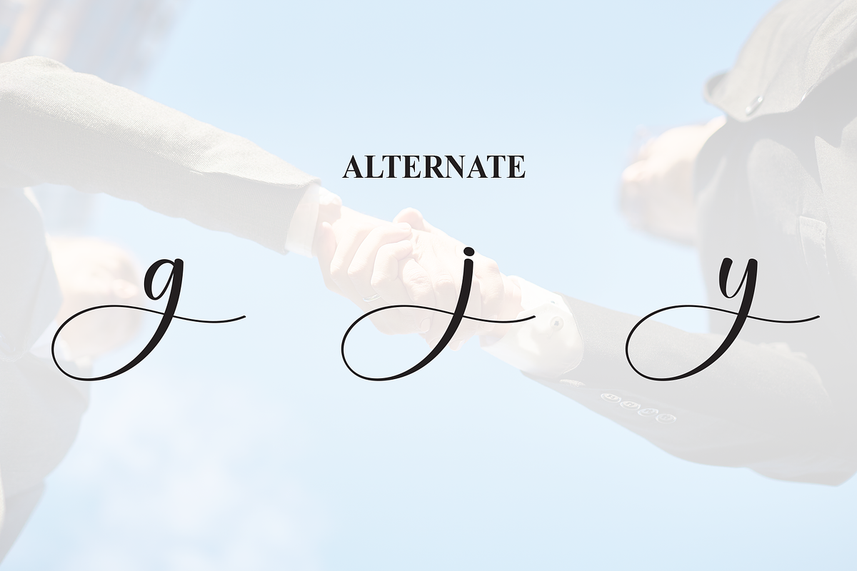 Bargain | Script Font, a Handwritten Font by Scratchones (Photo 8 of 9)
