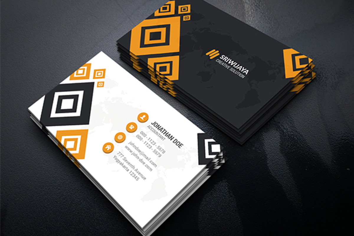 Creative Corporate Business Card, a Business Card Template by InfinityArt (Photo 3 of 4)