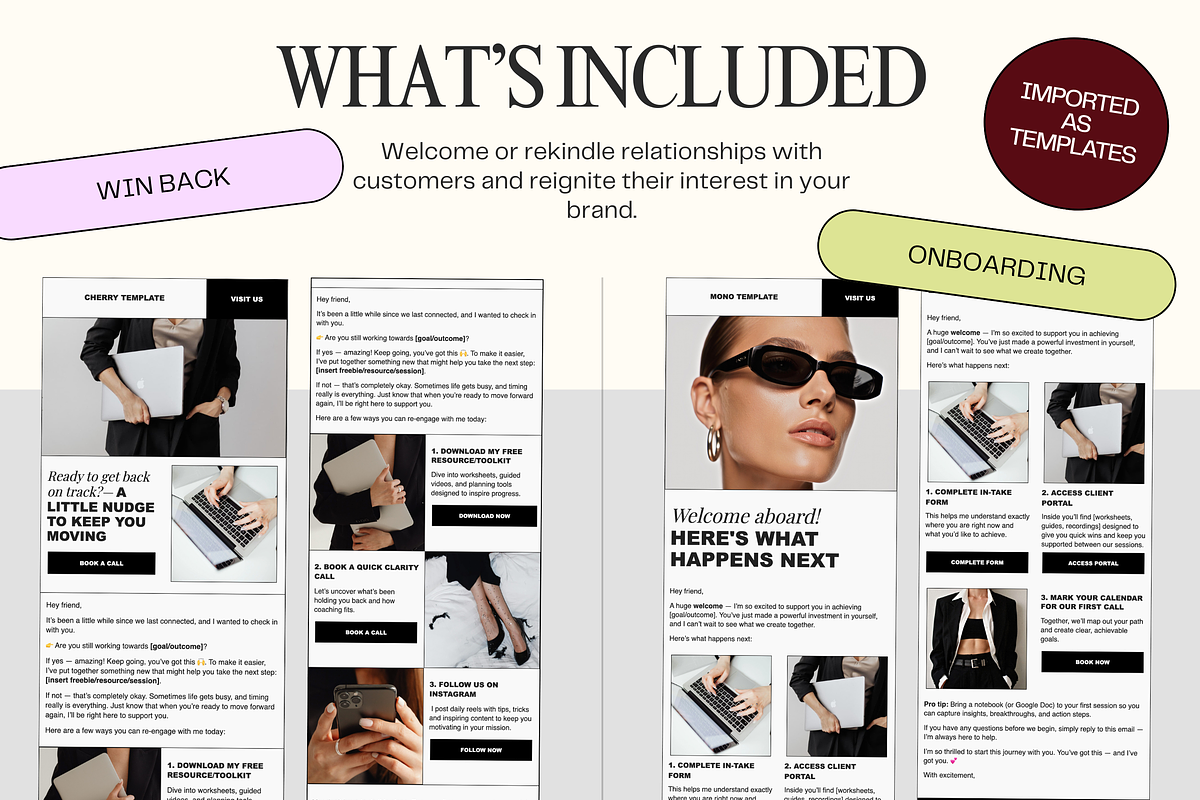 Klaviyo Email Template Flows preview 4