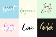 Sensation, a Script Font by Larin Type Co. (Thumbnail 7 of 10)