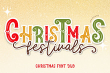 Christmas Festivals - Font Duo