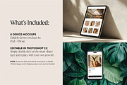 6 iPad iPhone Photoshop Mockups, an iPhone Mockup by Vibey Mocks (Thumbnail 2 of 4)